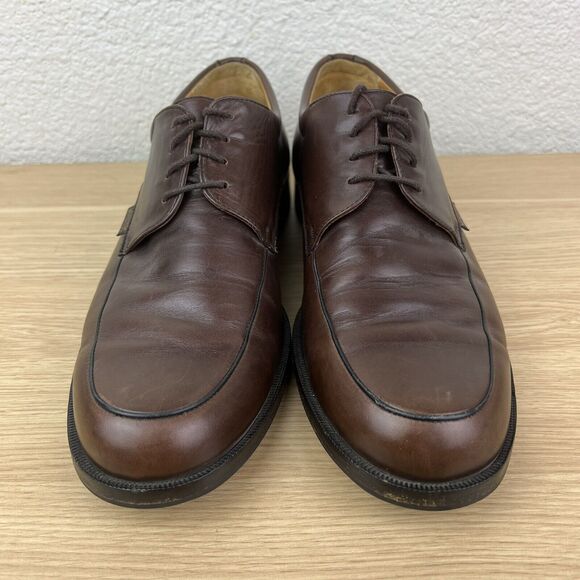 Mephisto Carlo Oxford Men\'s Size 10 Brown Leather Dress Shoe
